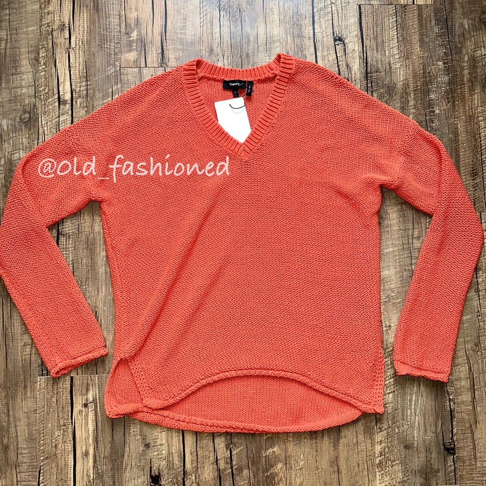THEORY Cotton Sweater